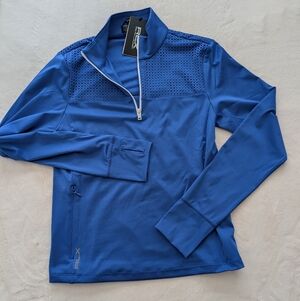 RLX Blue Quarter-Zip Pullover. Small